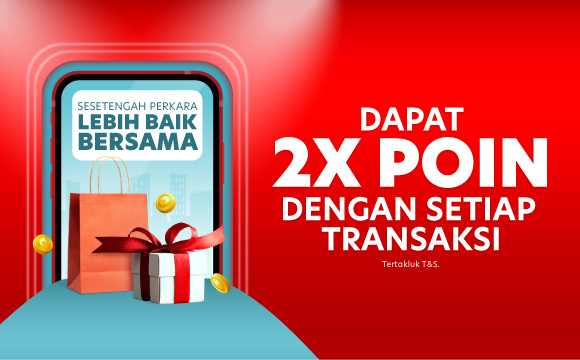 Dapatkan ekstra poin airasia promotion 2026
