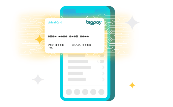 BigPay virtual card