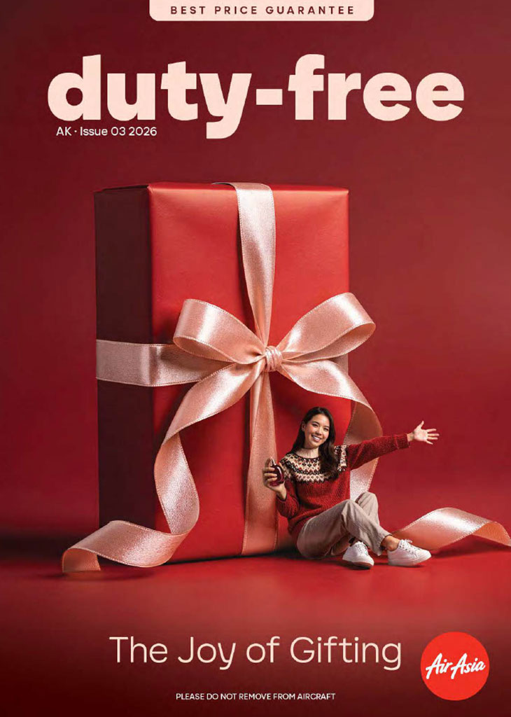 airasia dutyfree catalog for AK flight