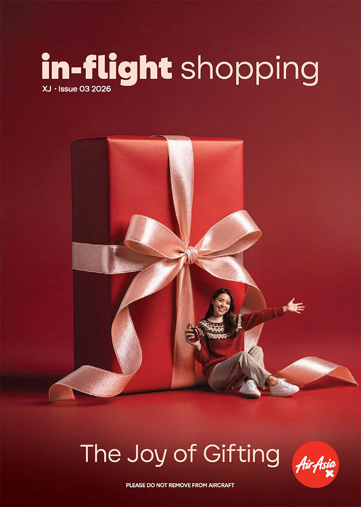 AirAsia Duty-Free & Merchandise catalogue for XJ flight