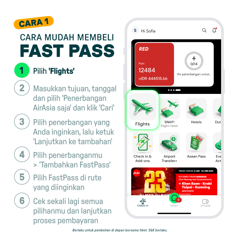 Bagaimana menggunakan Fast Pass? Bagaimana menggunakan Fast Pass?