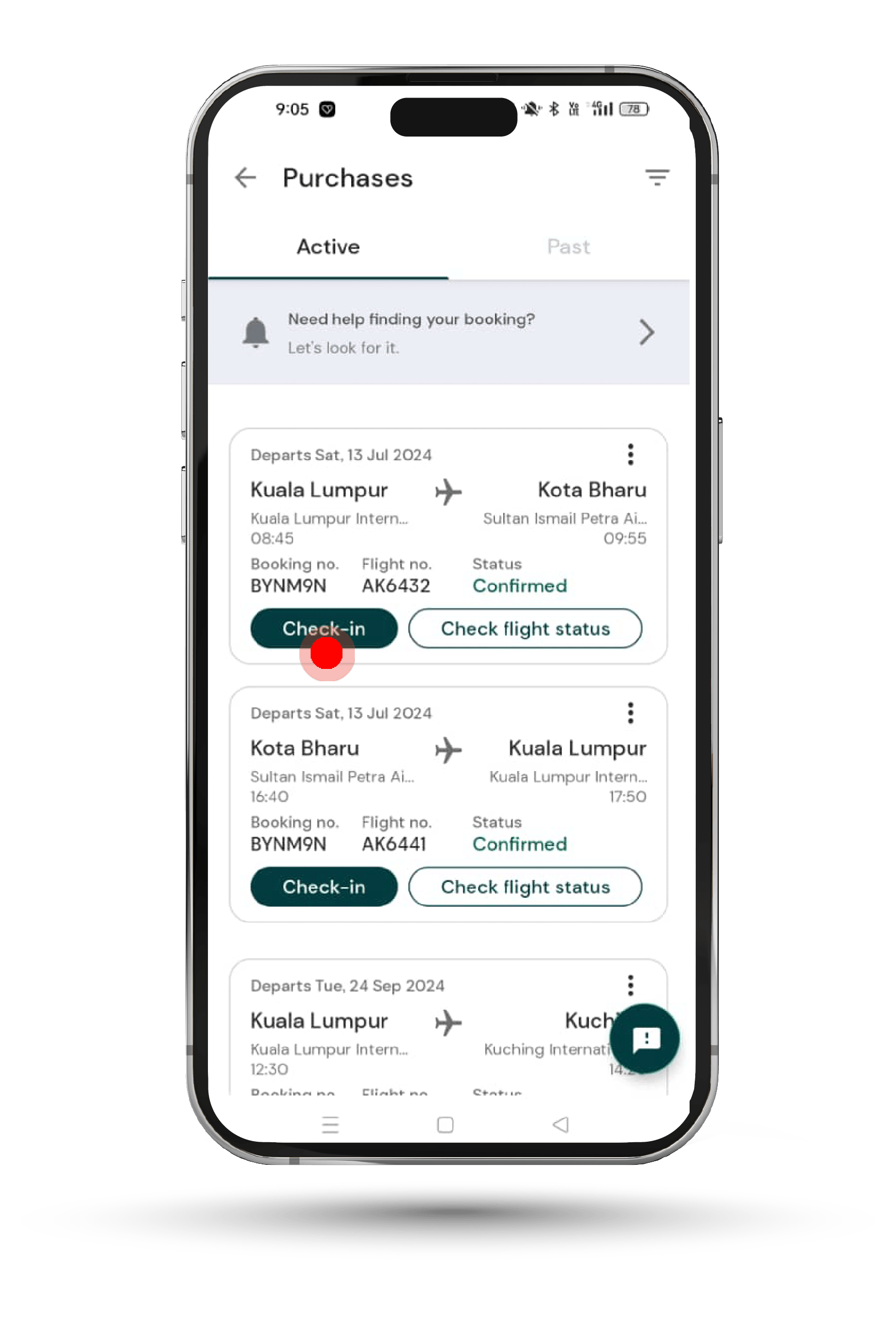 Move Airasia Check In Self-service via AirAsia MOVE | airasia
