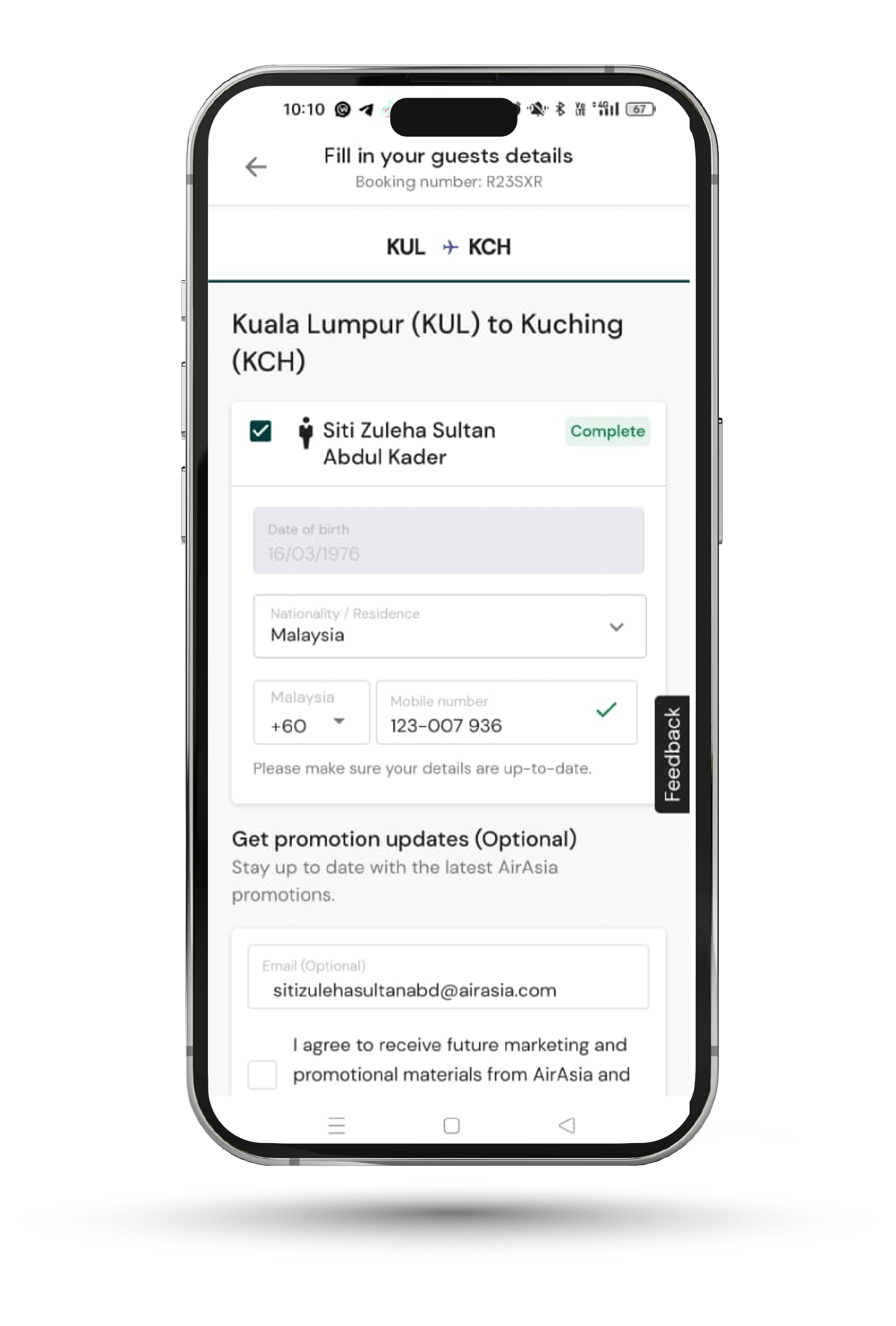 Move Airasia Check In Self-service via AirAsia MOVE | airasia