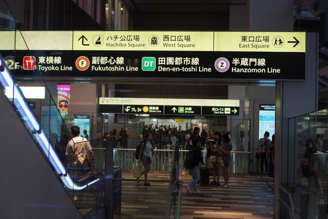 Tokyo Station and Ginza