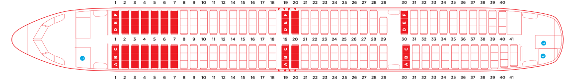 Airbus A320 Seating Chart