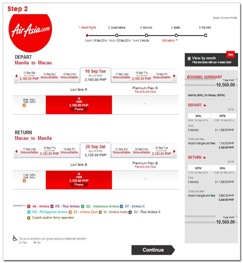 Air Asia Kuala Lumpur Bandung Schedule